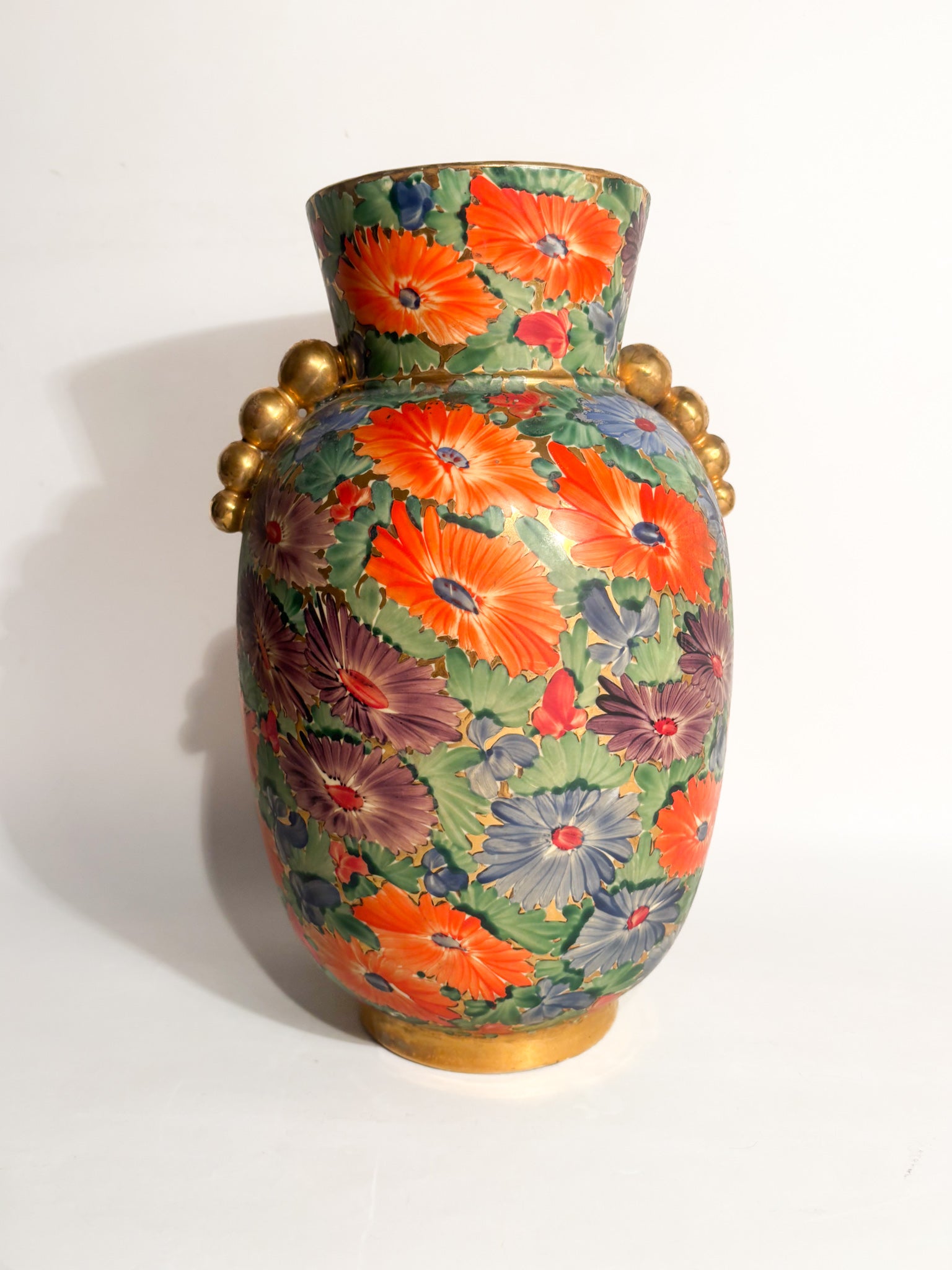 Vaso Art Déco in Ceramiche F.A.C.I. Civita Castellana Anni 40