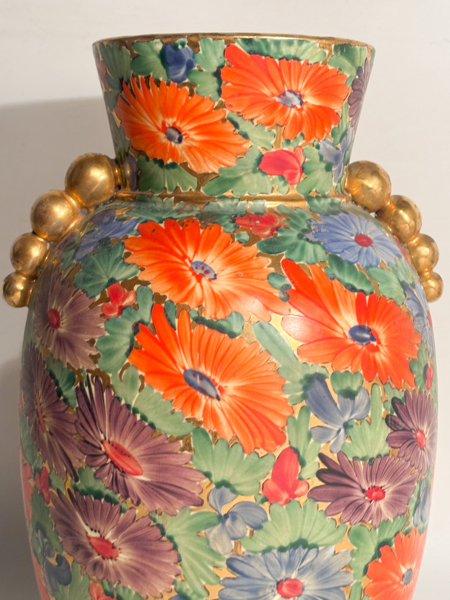 Vaso Art Déco in Ceramiche F.A.C.I. Civita Castellana Anni 40