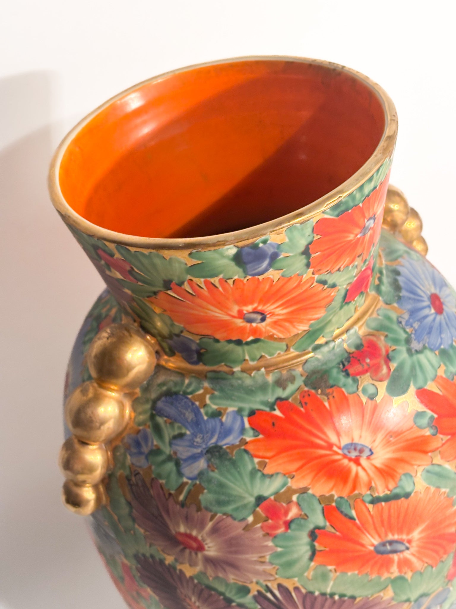 Vaso Art Déco in Ceramiche F.A.C.I. Civita Castellana Anni 40