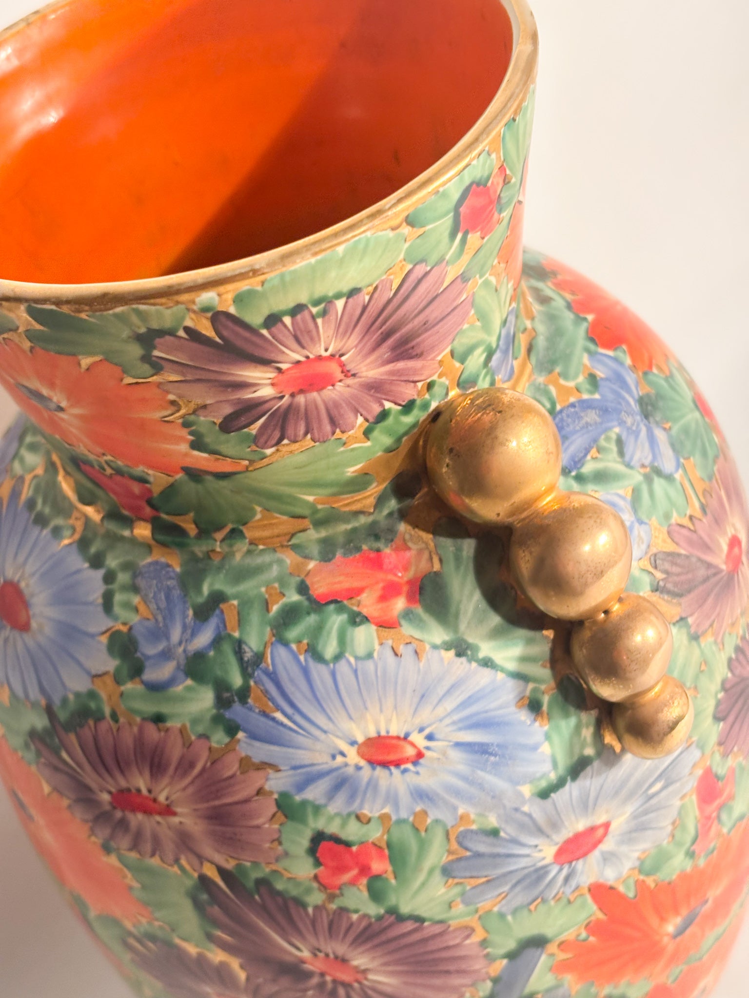 Vaso Art Déco in Ceramiche F.A.C.I. Civita Castellana Anni 40