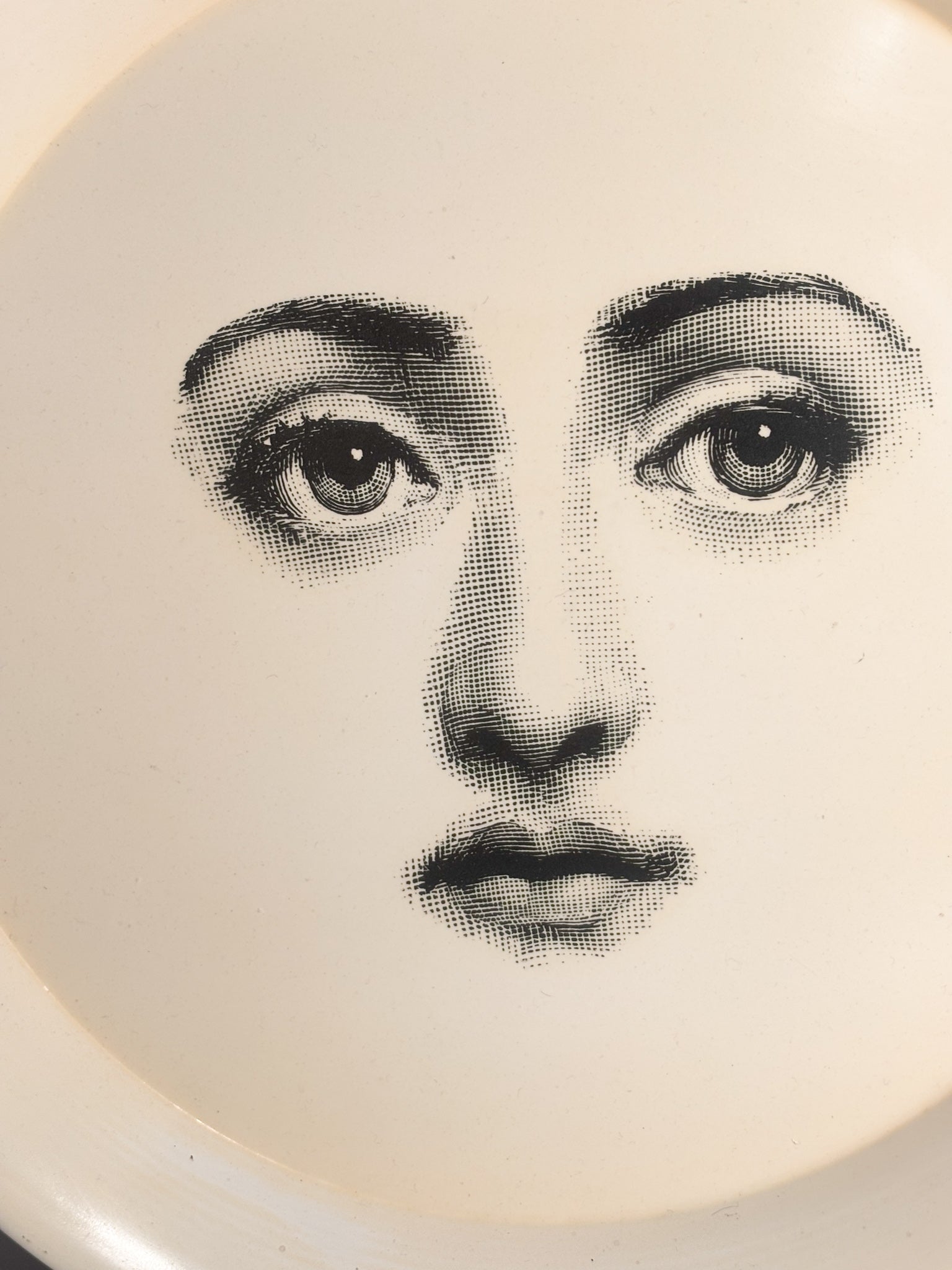 Vassoio in Metallo 'Tema e Variazioni' di Piero Fornasetti Anni 60