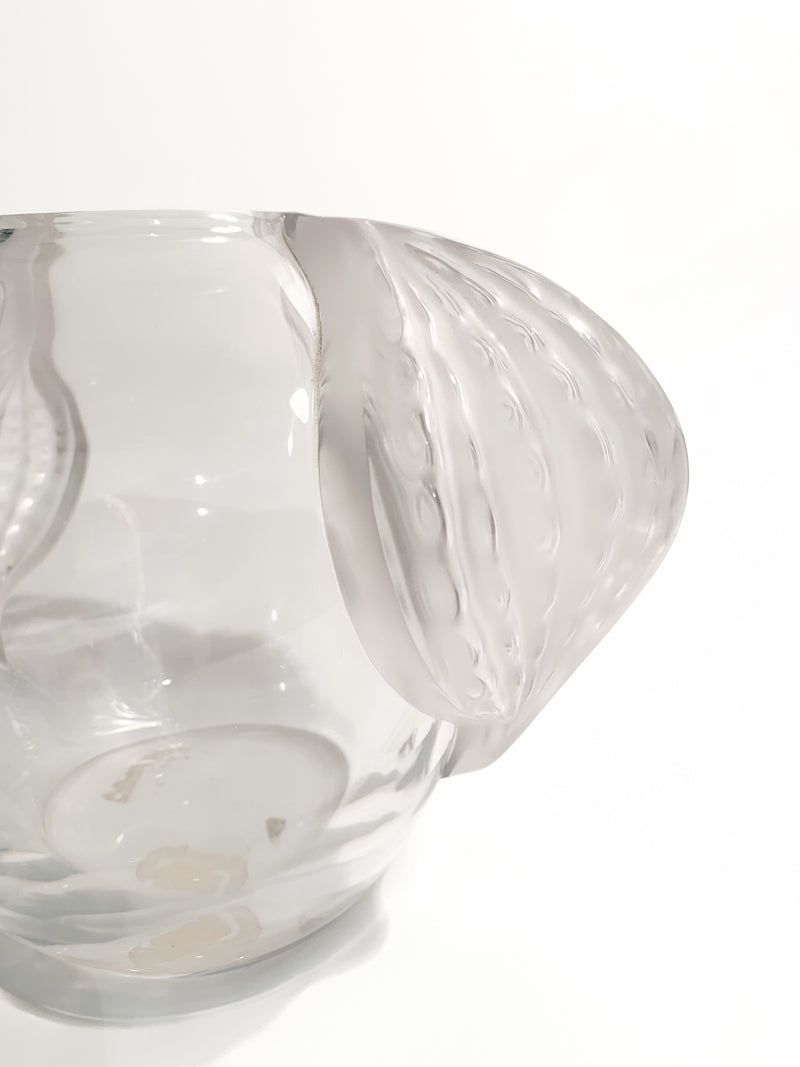 Lalique Crystal Vase, San Diego Model, 1940s
