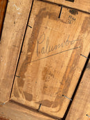 Dipinto Olio su Tavola di Donna di Luigi Palumbo del 1800