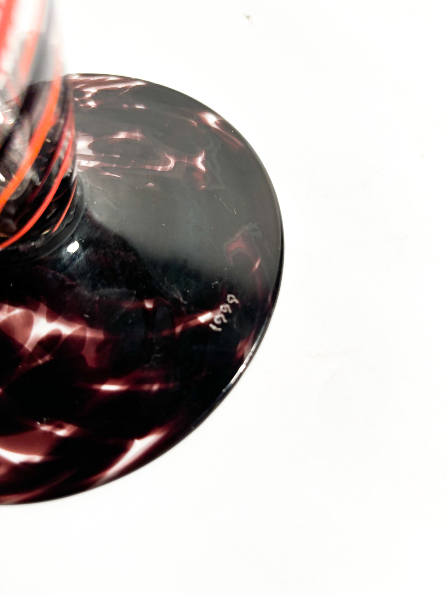 Spiral Murano Glass Candelabra by Carlo Moretti from 1999