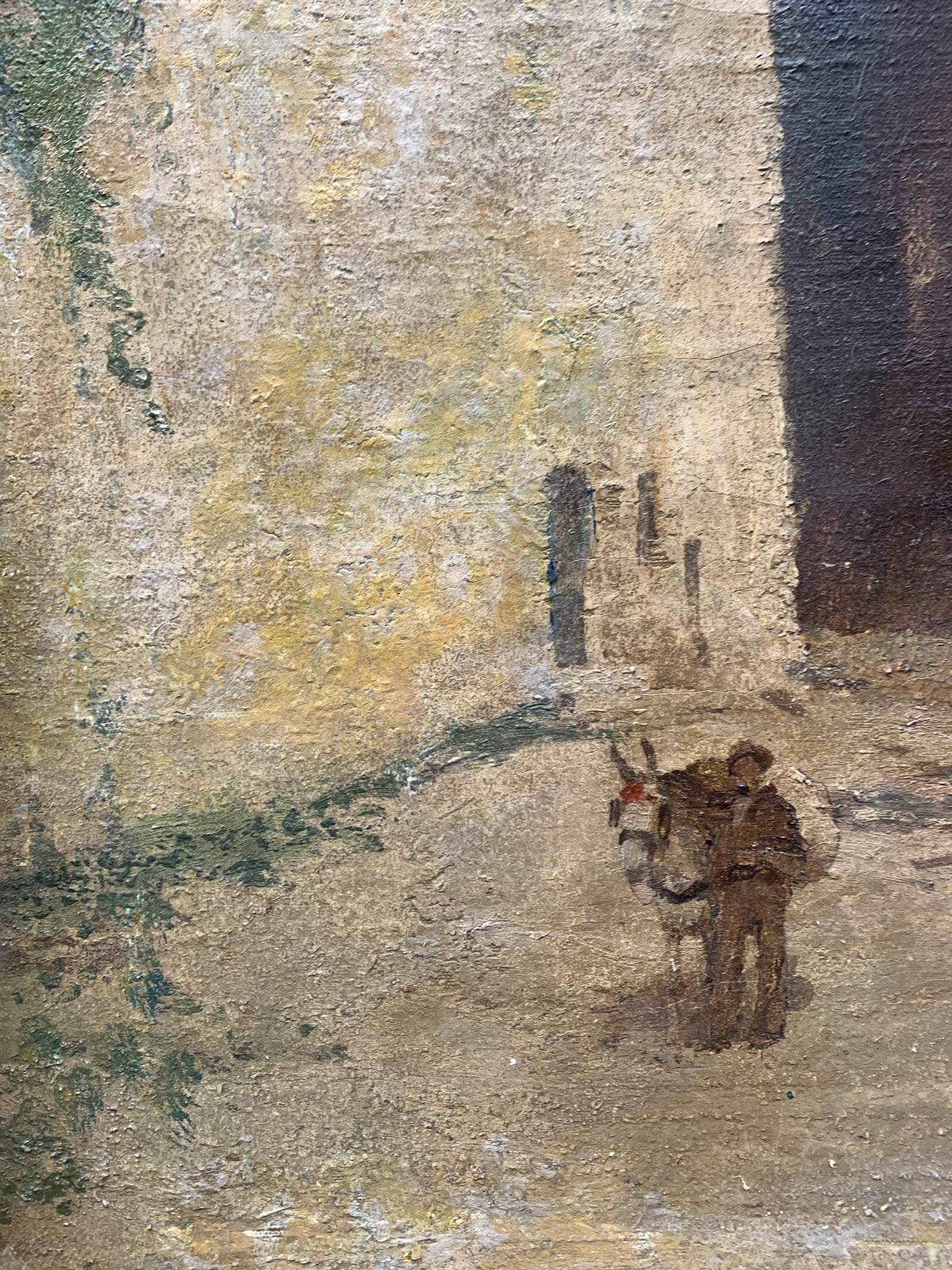 Oil on Canvas Painting by Alberto Dressler of Milan from 1935