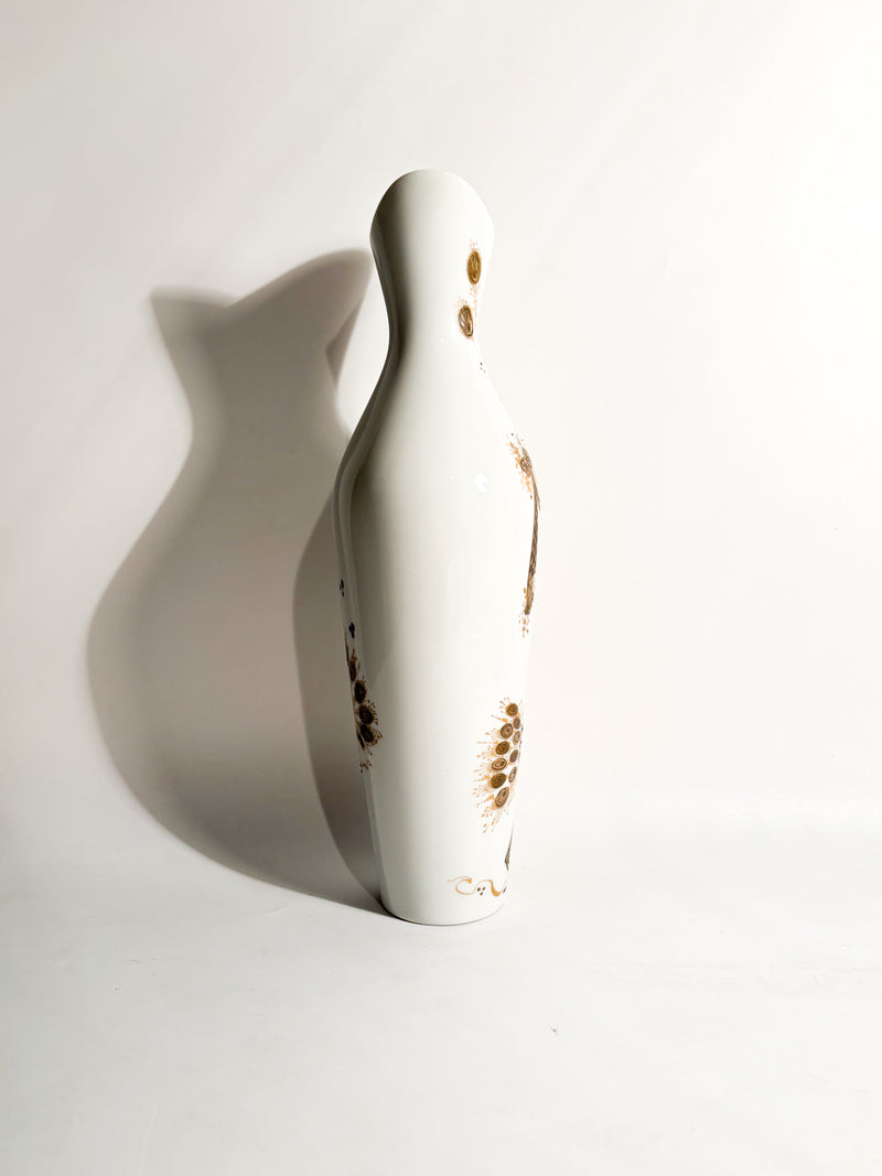 Quatre Couleurs Porcelain Vase by Rosenthal Studio Linie by Bjorn Wiinblad 1960s