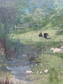 Oil on Canvas Landscape Painting by Henry Markò, Early Twentieth Century