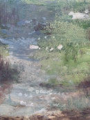 Oil on Canvas Landscape Painting by Henry Markò, Early Twentieth Century