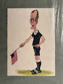 Series of Five Drawings by Giorgio Forattini