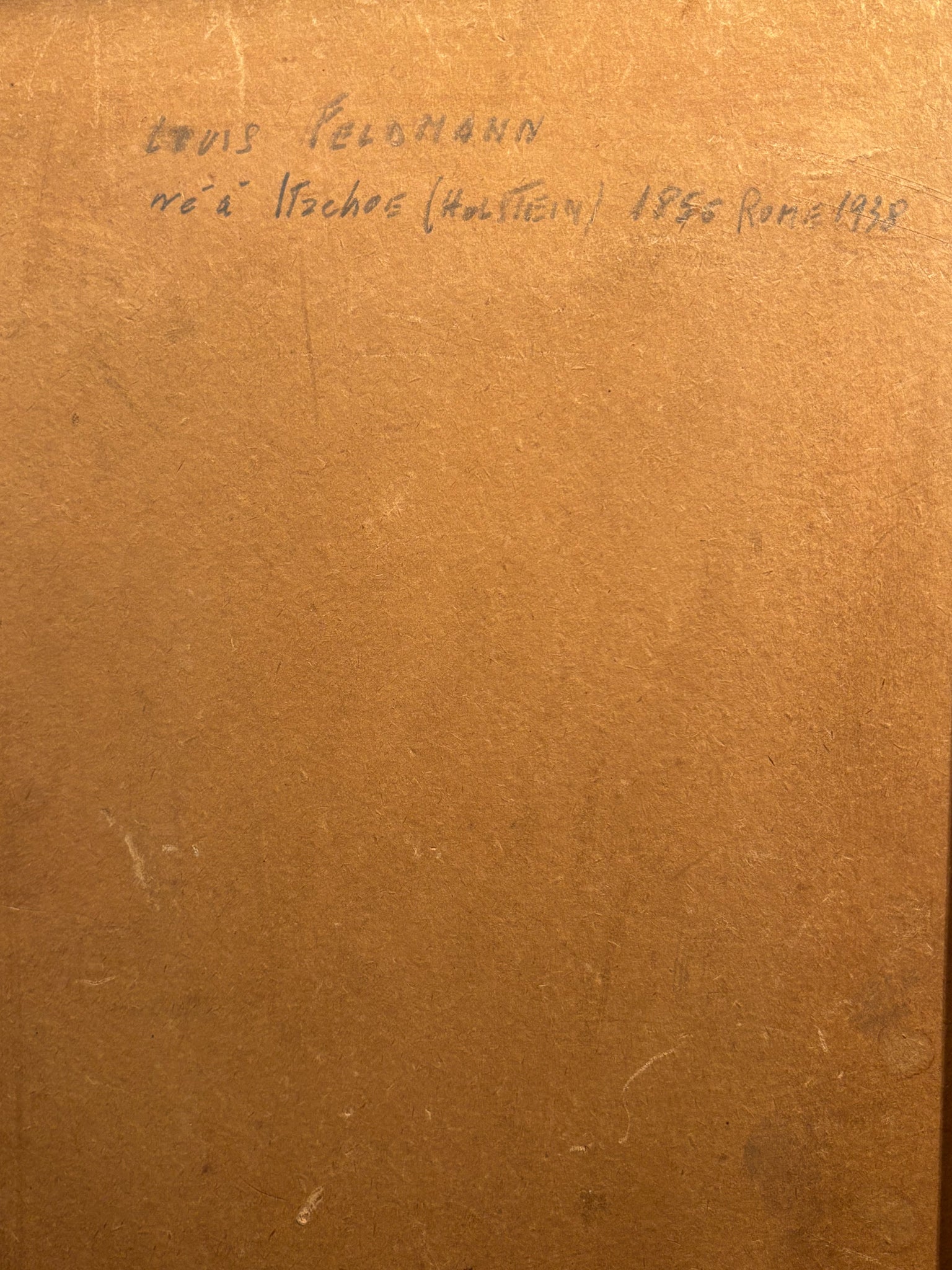 Oil Painting on Panel of Figures in Landscape by Louis Feldmann Early Twentieth Century