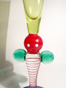 Bicchiere da Collezione in Vetro di Murano Multicolore Anni 50
