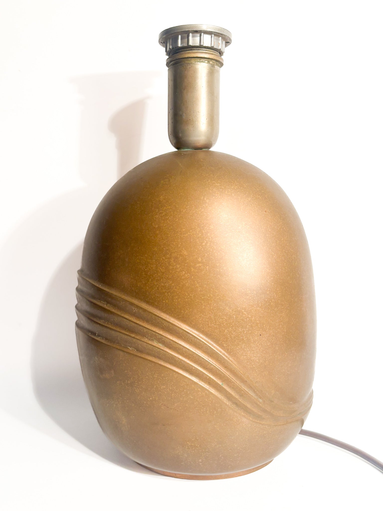 Bronze Table Lamp by Esa Fedrigolli 70s