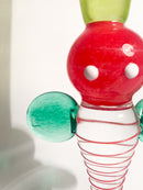 Bicchiere da Collezione in Vetro di Murano Multicolore Anni 50
