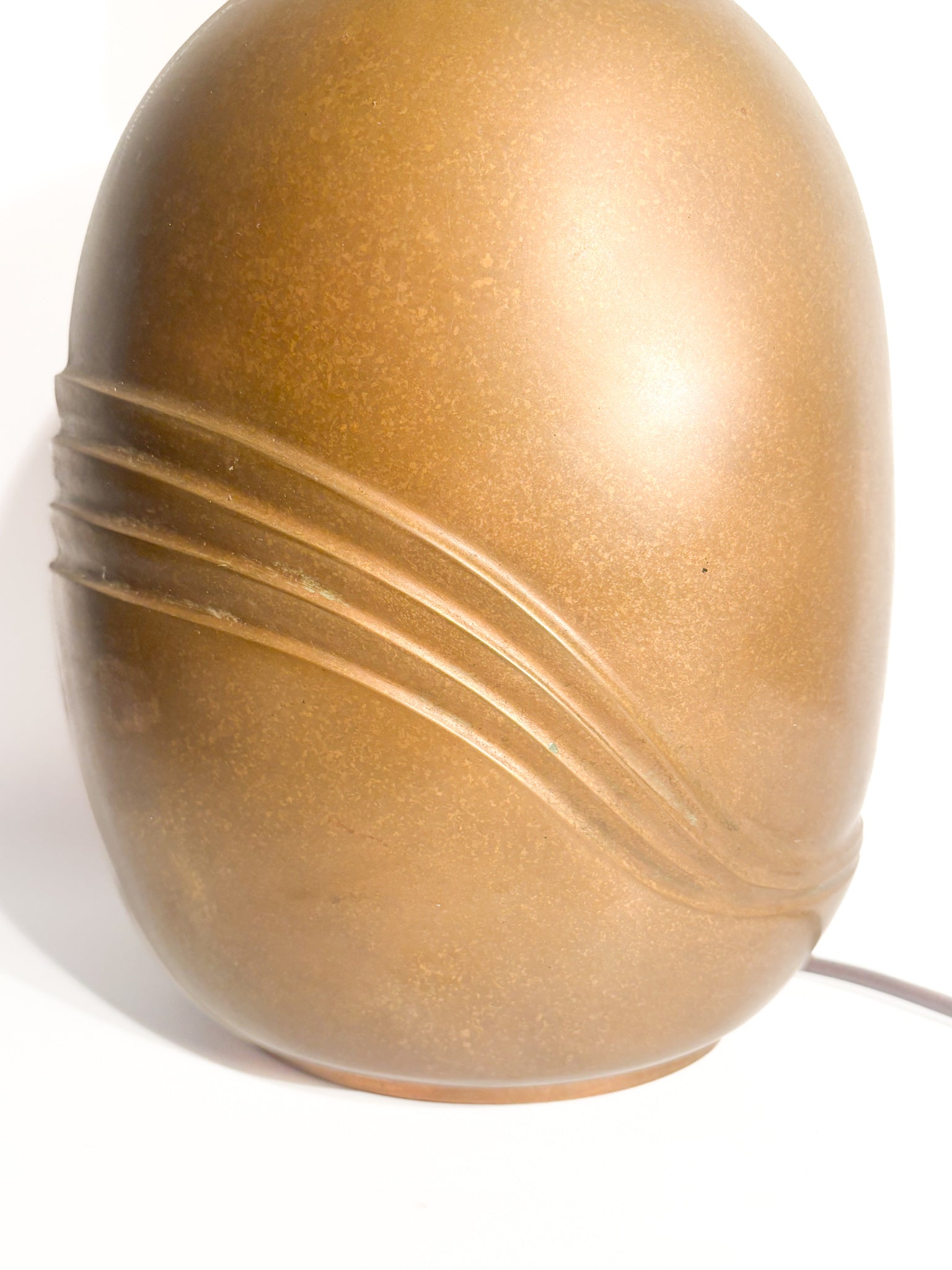 Bronze Table Lamp by Esa Fedrigolli 70s