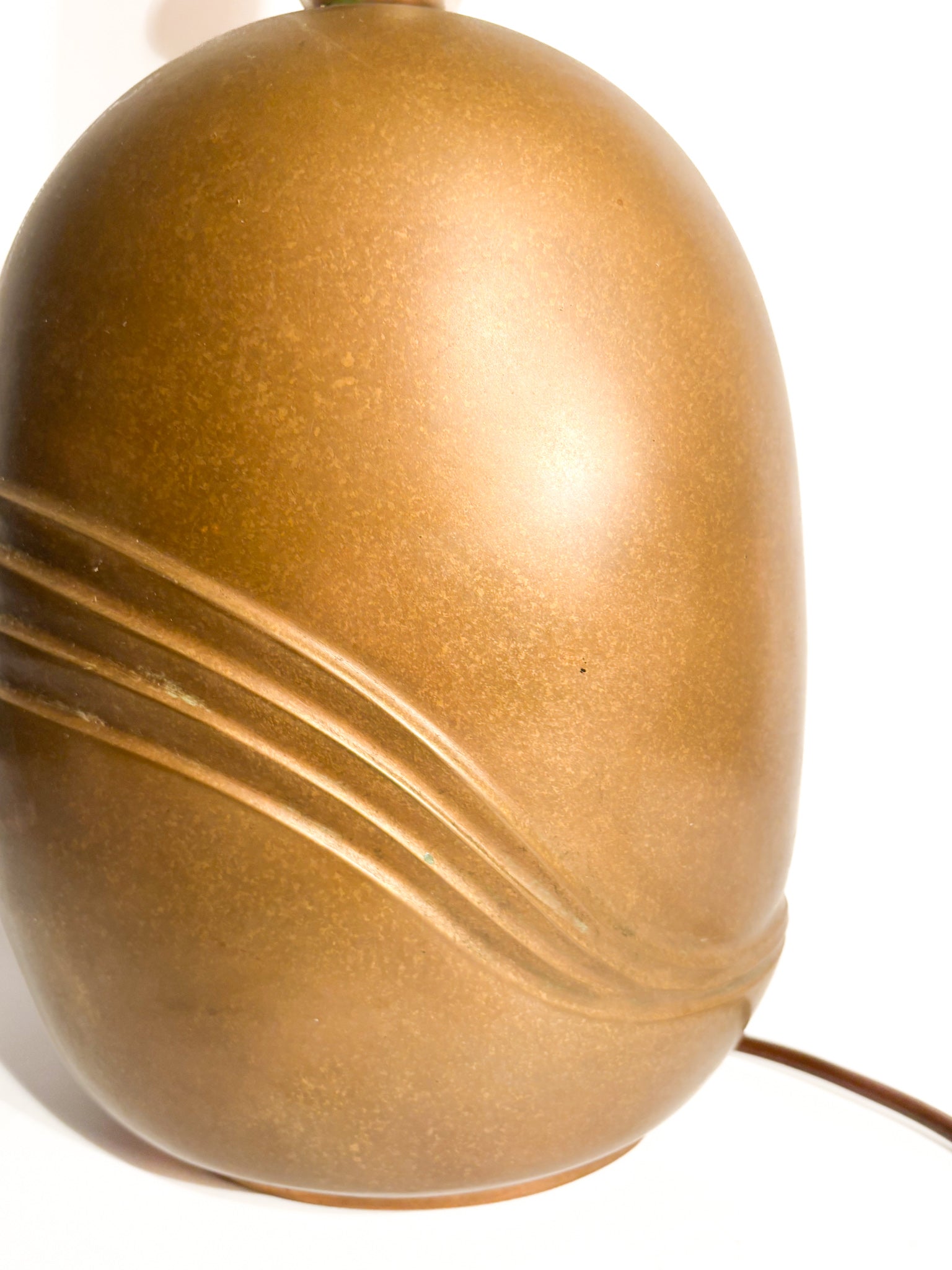 Bronze Table Lamp by Esa Fedrigolli 70s