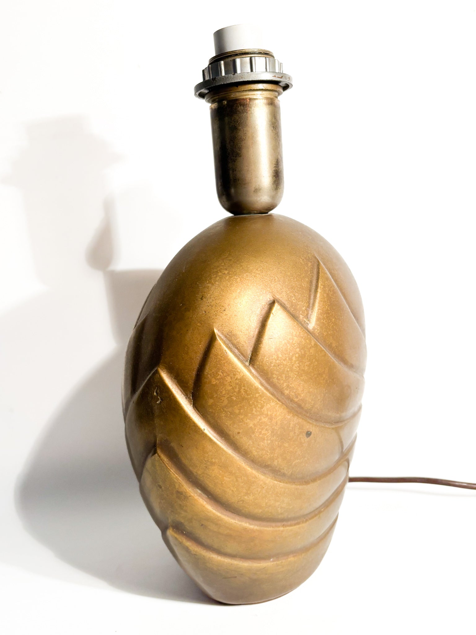 Bronze Table Lamp by Esa Fedrigolli 70s