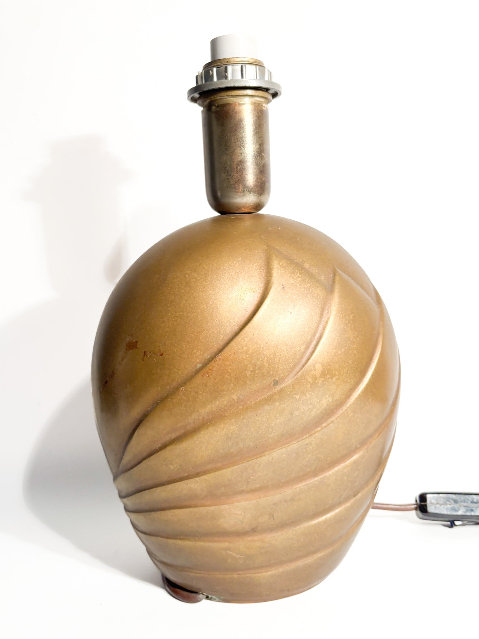 Bronze Table Lamp by Esa Fedrigolli 70s