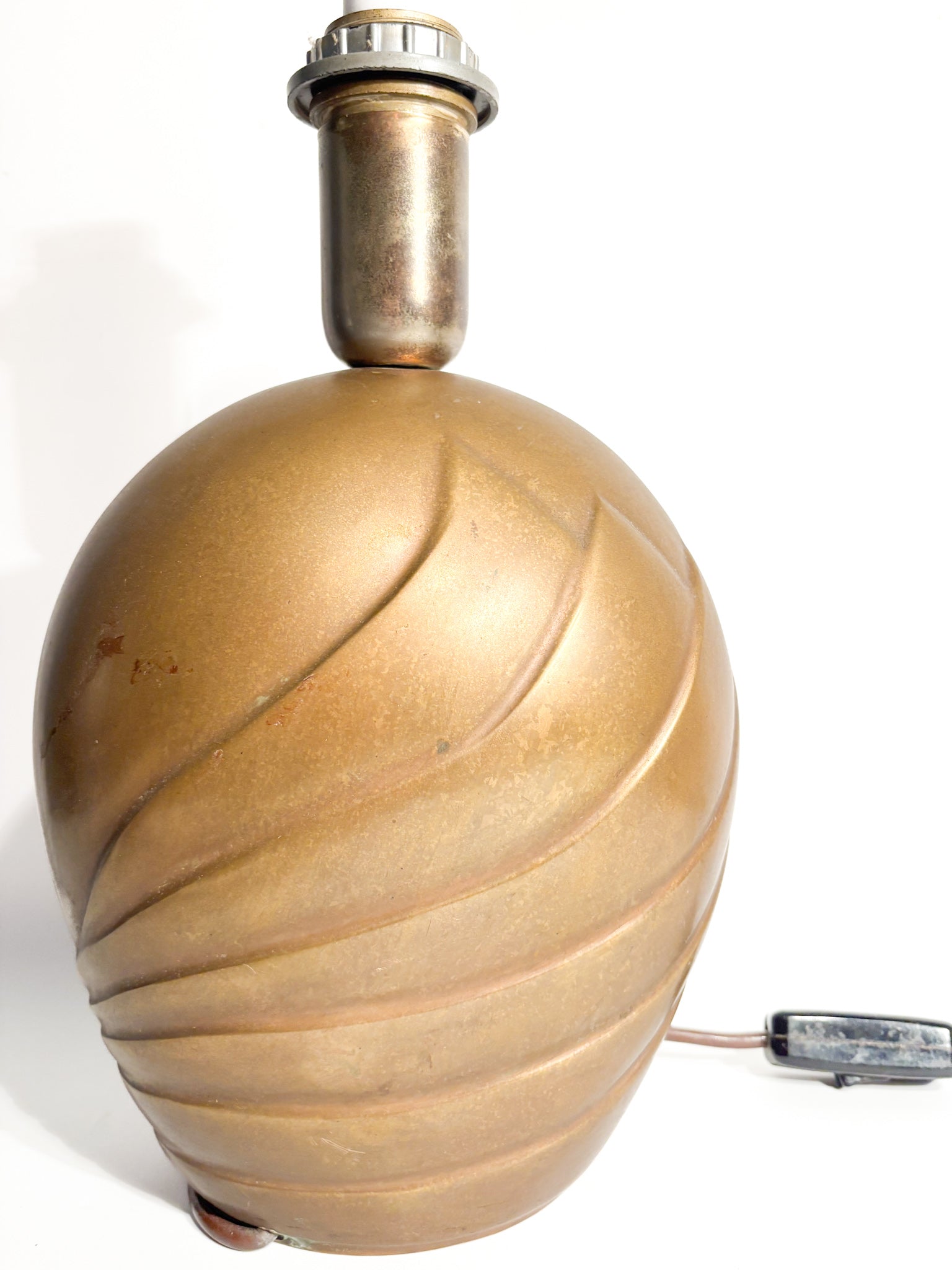 Bronze Table Lamp by Esa Fedrigolli 70s