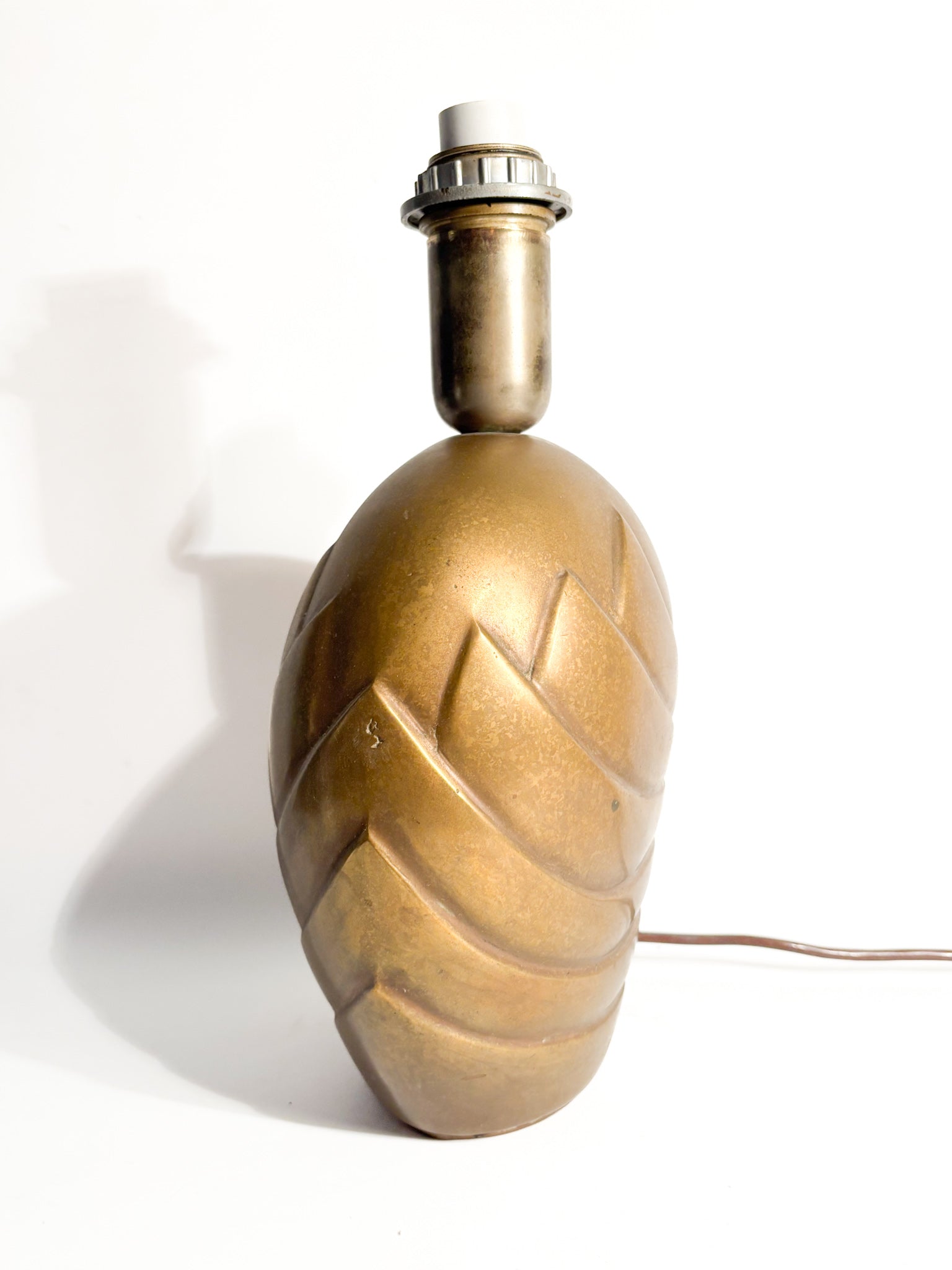 Bronze Table Lamp by Esa Fedrigolli 70s