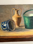Oil Painting on Panel of Still Life by Prinzivalli