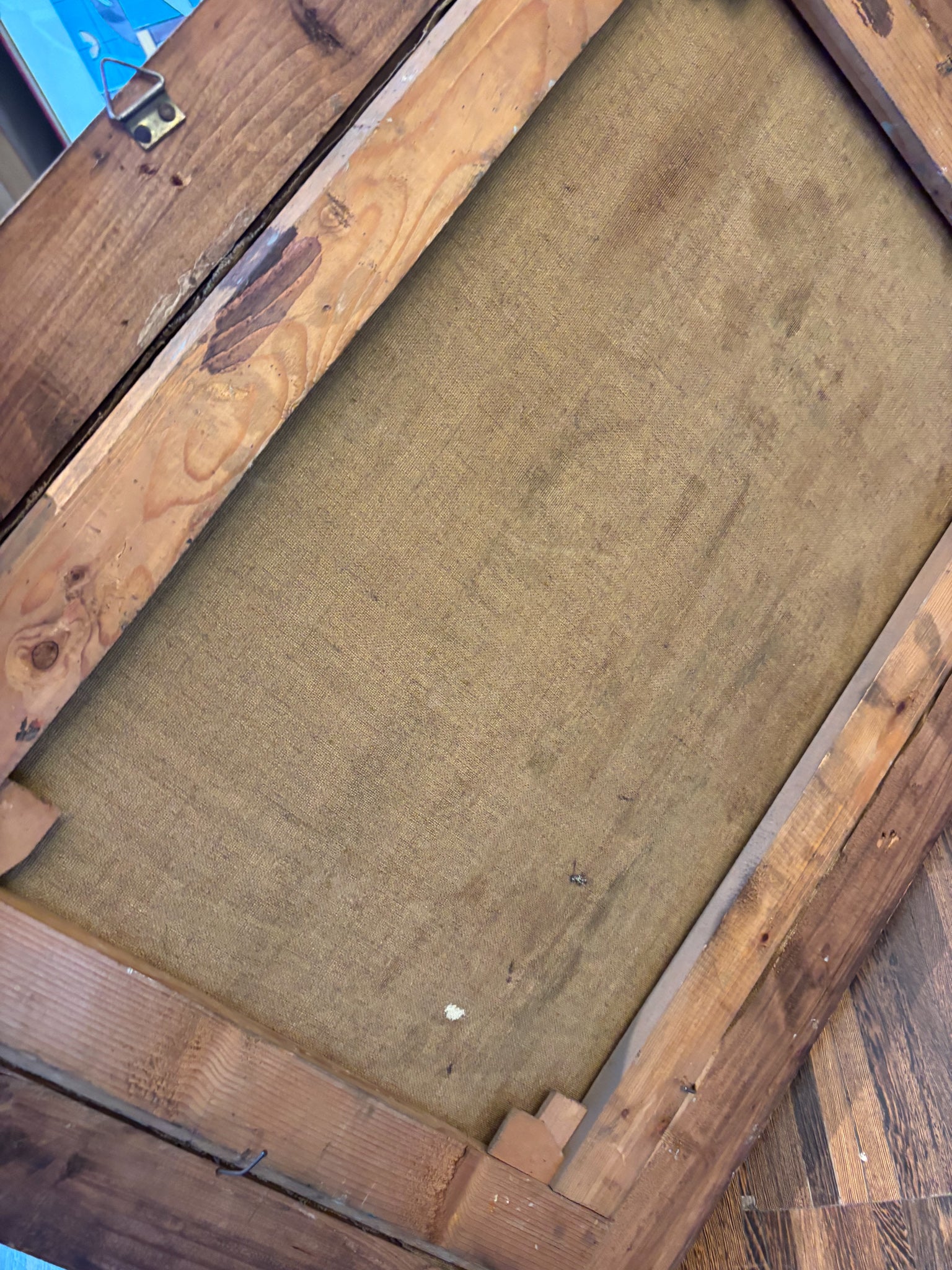 Dipinto Olio su Tavola di Marina di Fausto Pratella Anni 50