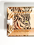 Tigrated Ashtray in French Porcelain by Cartier 80s