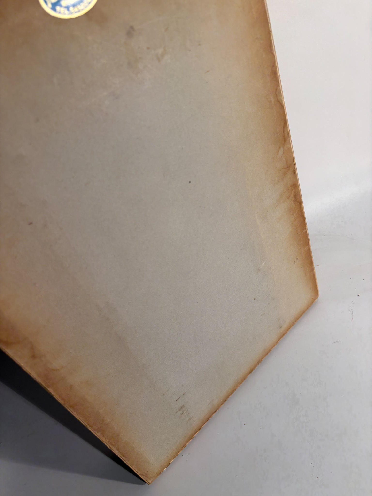 Watercolor Painting of a Seascape from the 1940s