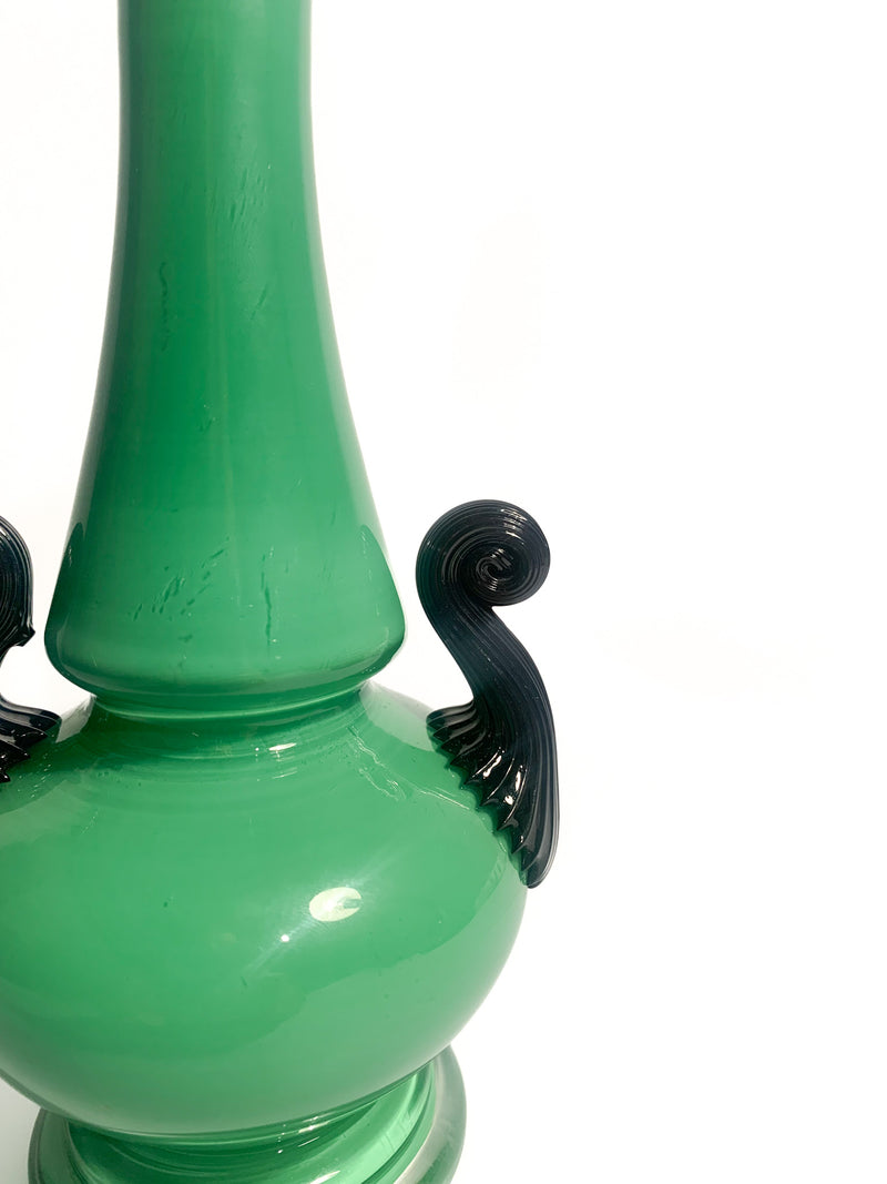 Decò Vase in Murano Glass by Napoleone Martinuzzi, 1930s