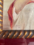 Oil Painting on Canvas of Maternity by A. Hampe