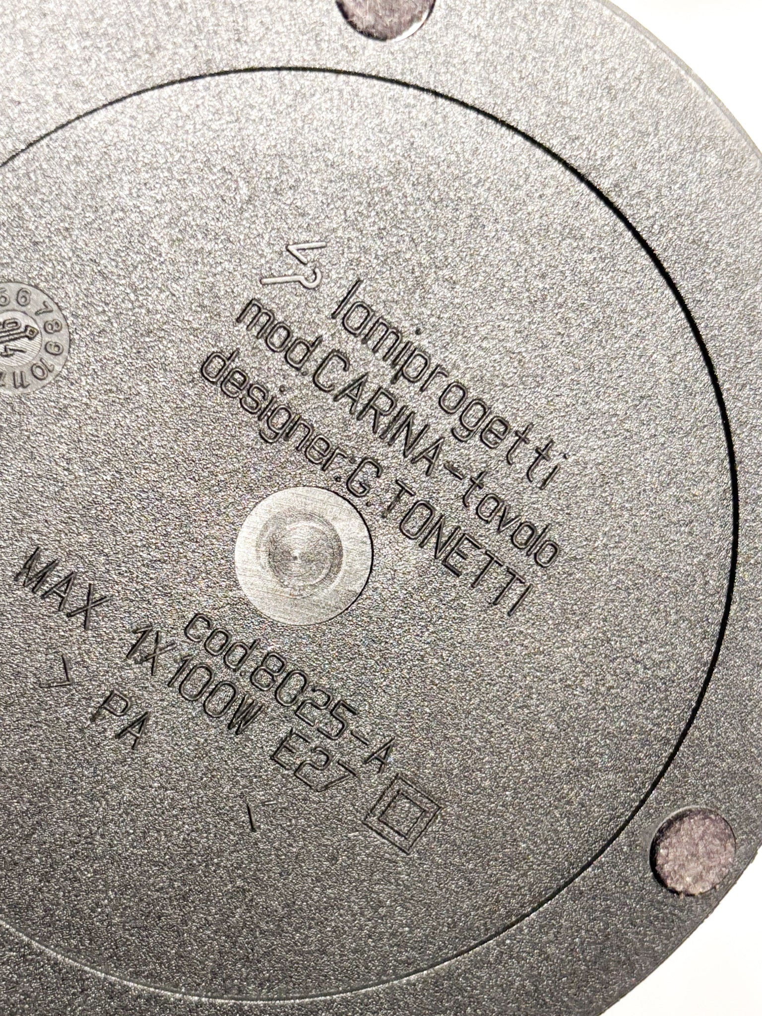 Table Lamp Model 'Carina' Designed by Giampiero Tonetti 80s