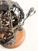 Scultura di Cavaliere in Ferro di Agenore Fabbri Anni 70