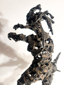 Scultura di Cavaliere in Ferro di Agenore Fabbri Anni 70