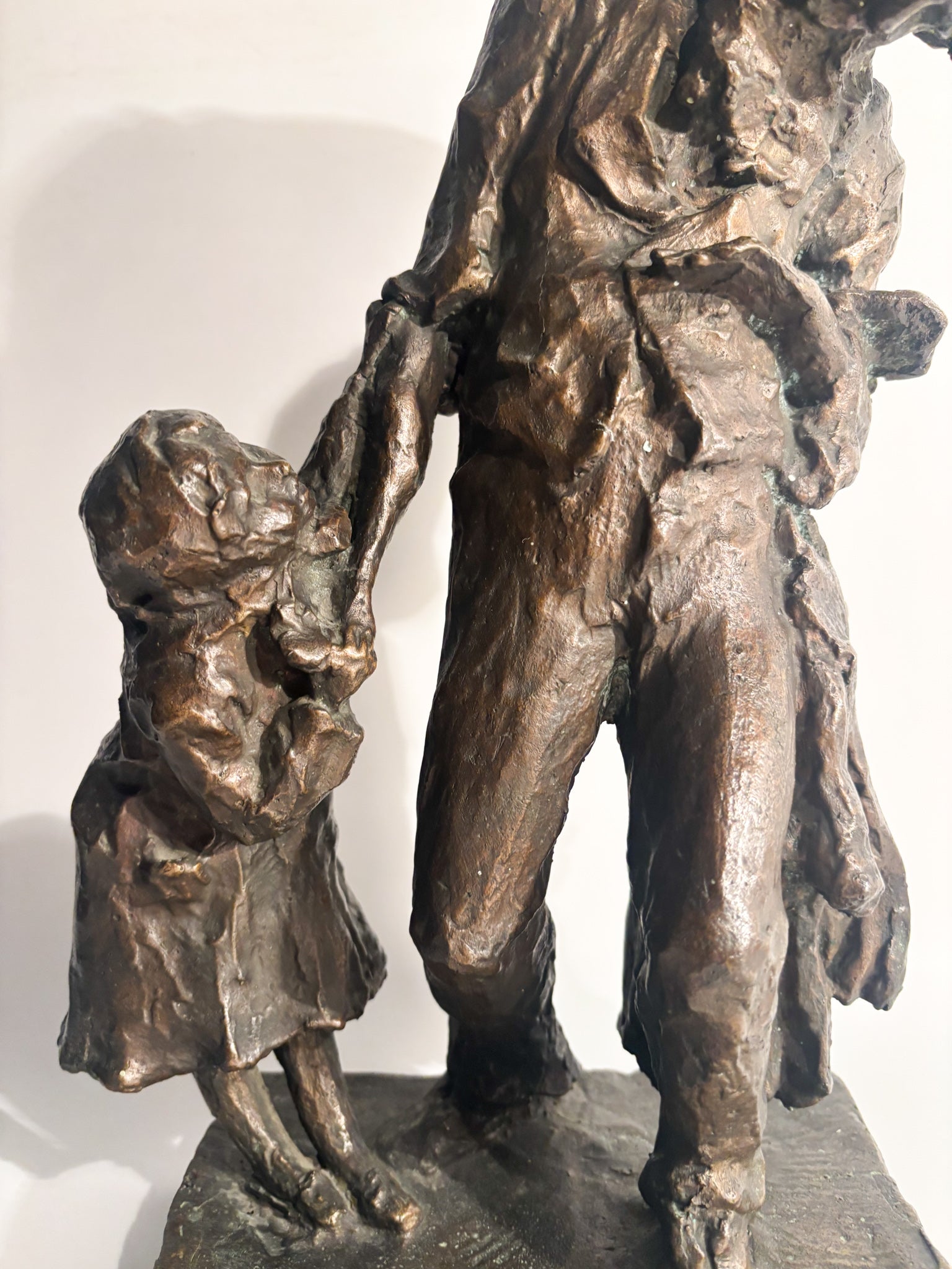 Bronze Sculpture of Two Figures 'The Caprices' by Edmondo Furlan 1960s