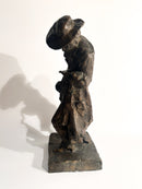 Bronze Sculpture of Two Figures 'The Caprices' by Edmondo Furlan 1960s