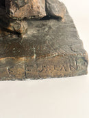 Bronze Sculpture of Two Figures 'The Caprices' by Edmondo Furlan 1960s