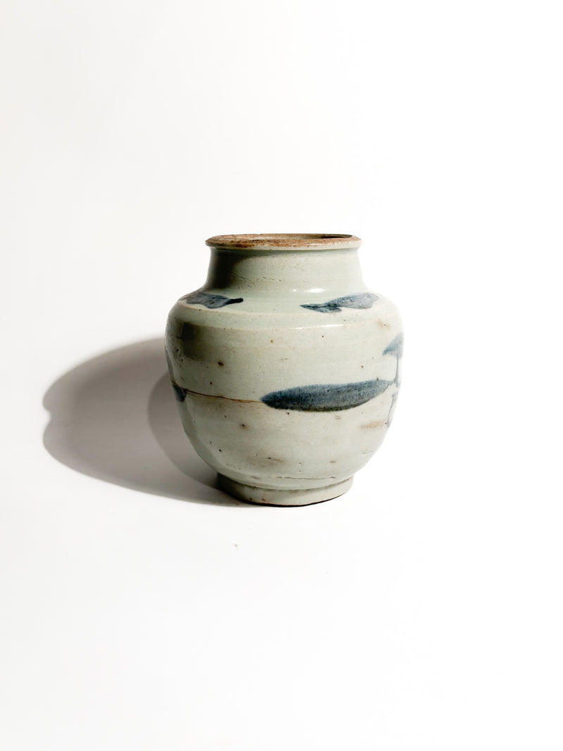 Vaso in Ceramica Cinese Dinastia Qing Periodo Tung Chih (1862 - 1875)