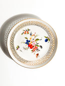 Centrotavola in Porcellana di Herend Motivo Frutta Anni 60