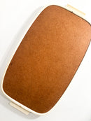 Red and White Tray Style 50s Made in Italy