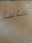 Dipinto Olio su Tela di Paesaggio di Lamberto Lamberti Anni 70