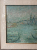 Oil Painting on Panel of the City of Venice from the 1970s