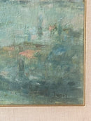 Oil Painting on Panel of the City of Venice from the 1970s