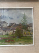 Oil Painting on Panel of Landscape by Mario Bettinelli 1930s