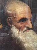 Oil Painting on Panel of Male Portrait 1940s