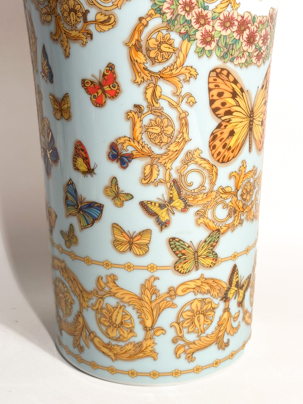 Versace for Rosenthal “Le Jardin De Versace” ceramic vase 1990s