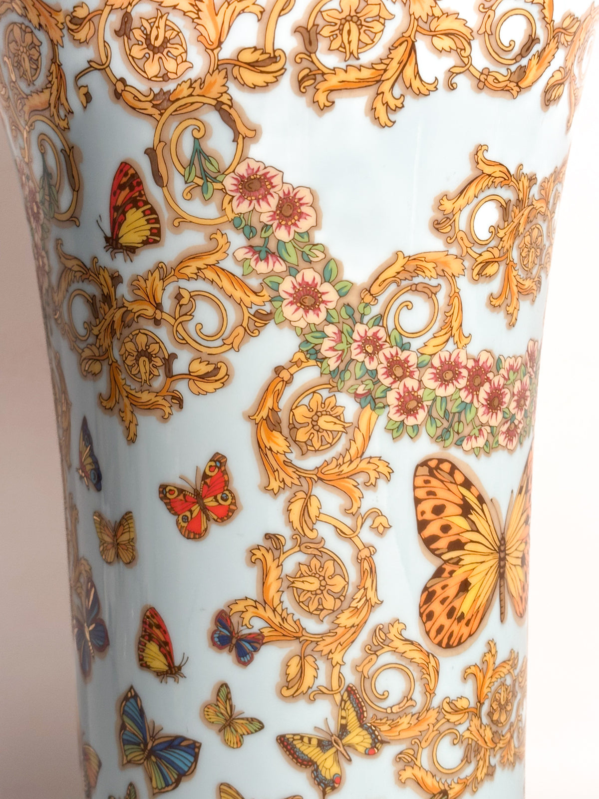 Versace for Rosenthal “Le Jardin De Versace” ceramic vase 1990s