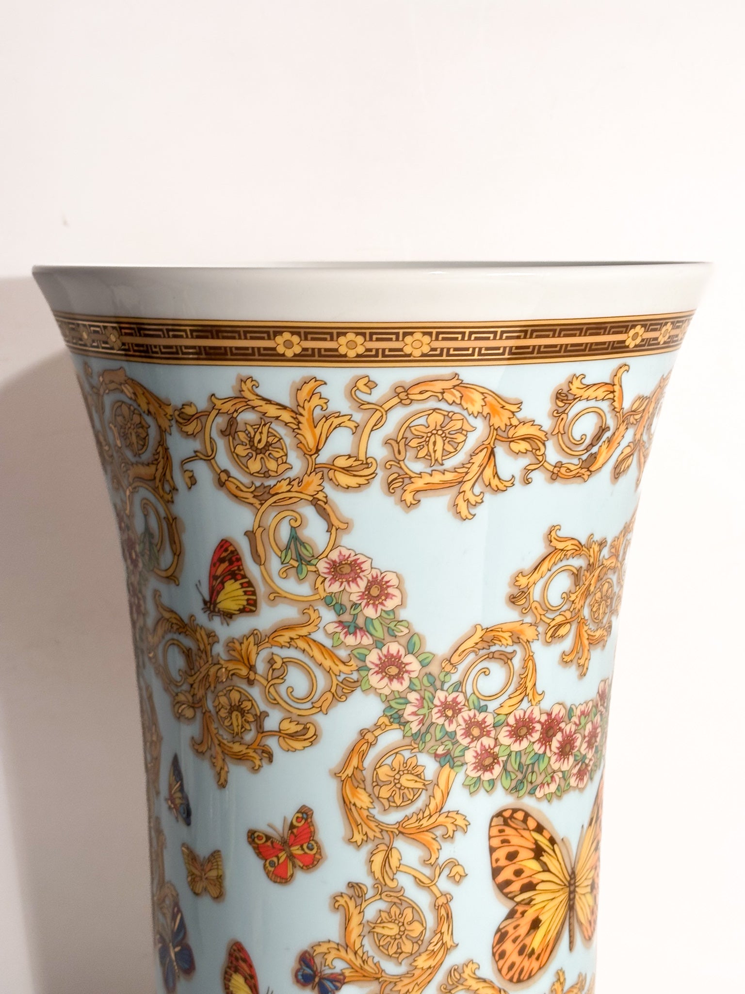 Versace for Rosenthal “Le Jardin De Versace” ceramic vase 1990s