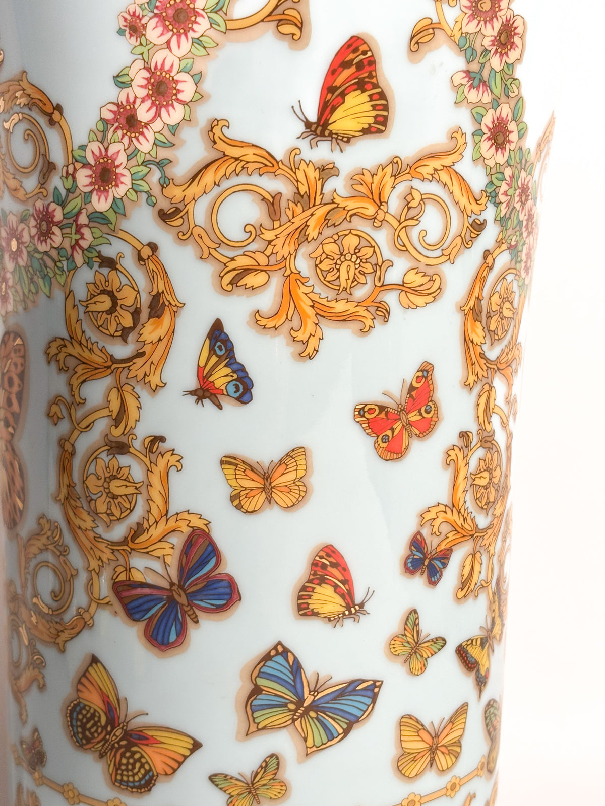 Versace for Rosenthal “Le Jardin De Versace” ceramic vase 1990s