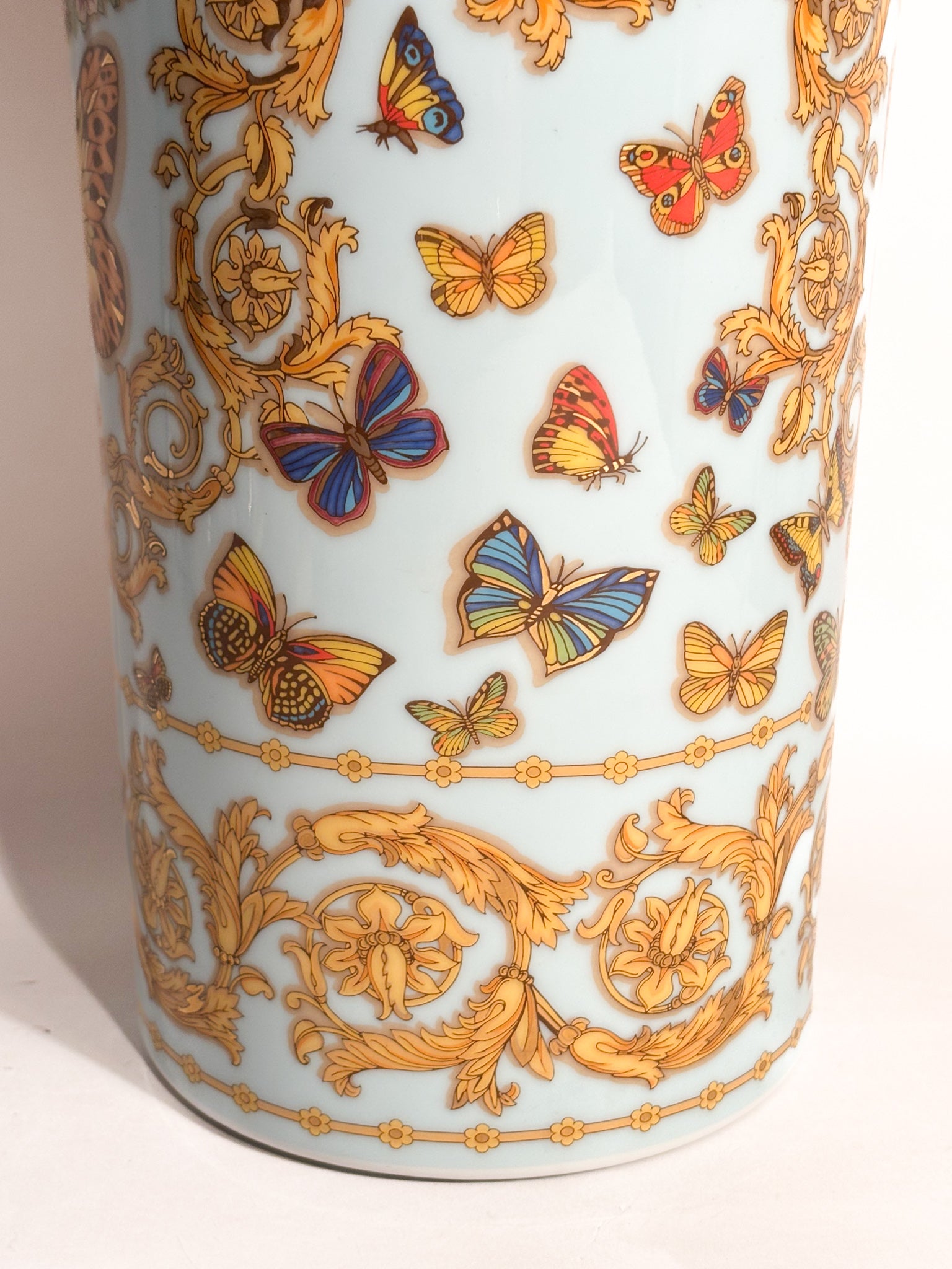 Versace for Rosenthal “Le Jardin De Versace” ceramic vase 1990s