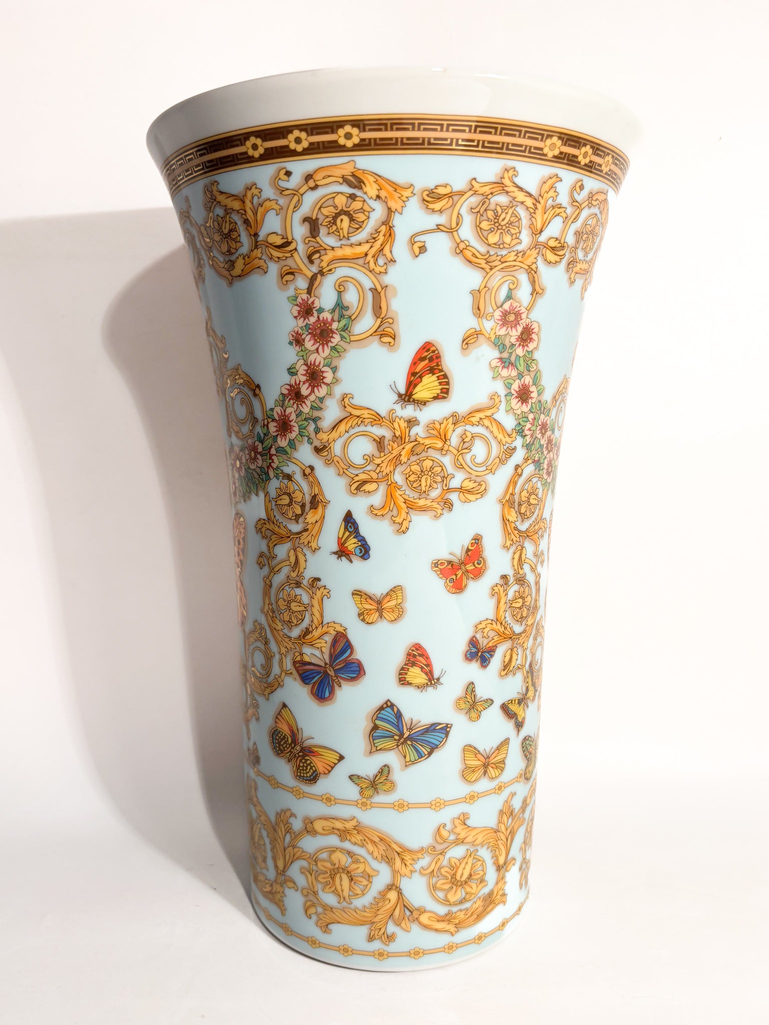 Versace for Rosenthal “Le Jardin De Versace” ceramic vase 1990s