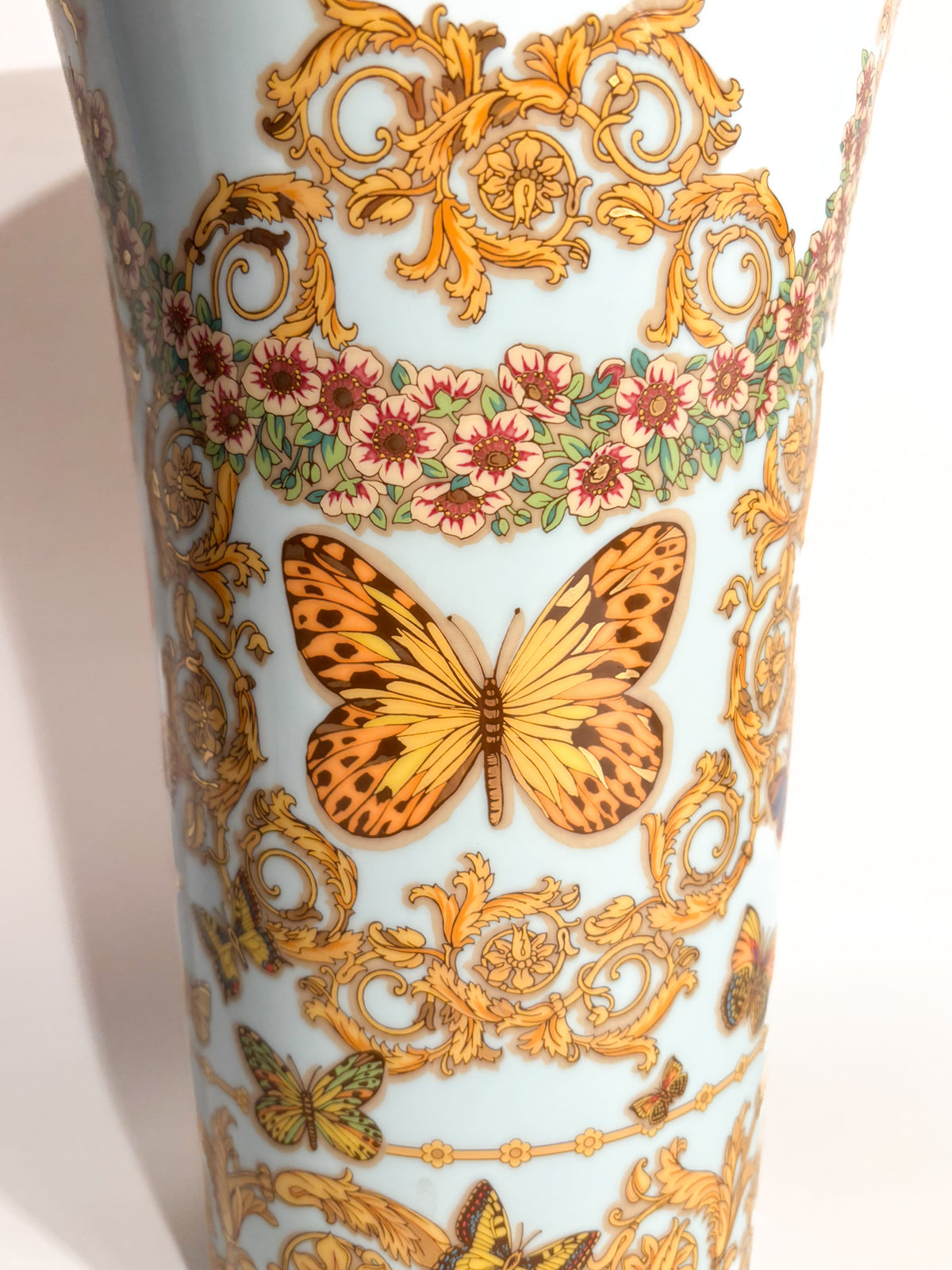 Versace for Rosenthal “Le Jardin De Versace” ceramic vase 1990s